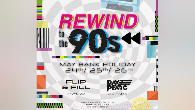 Rewind to the 90's Weekend