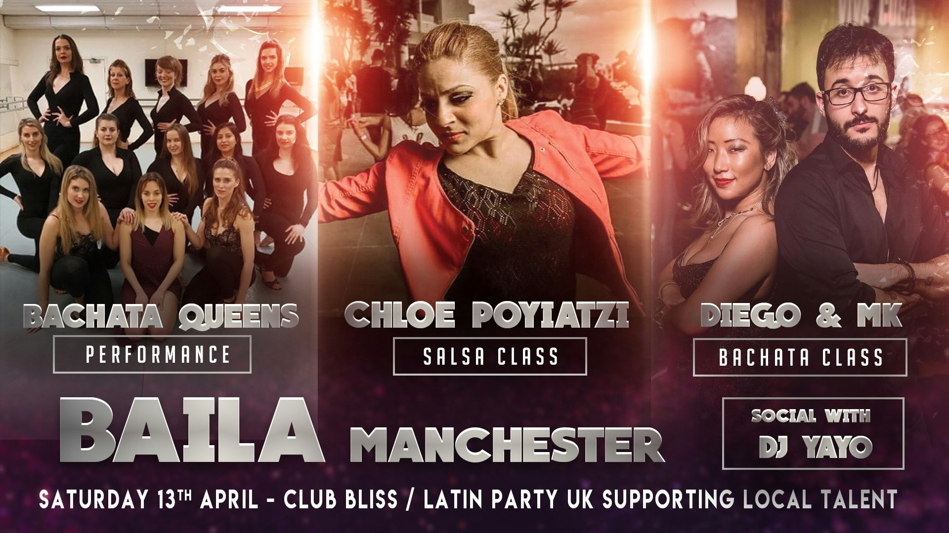 Baila Manchester: Saturday 13th April
