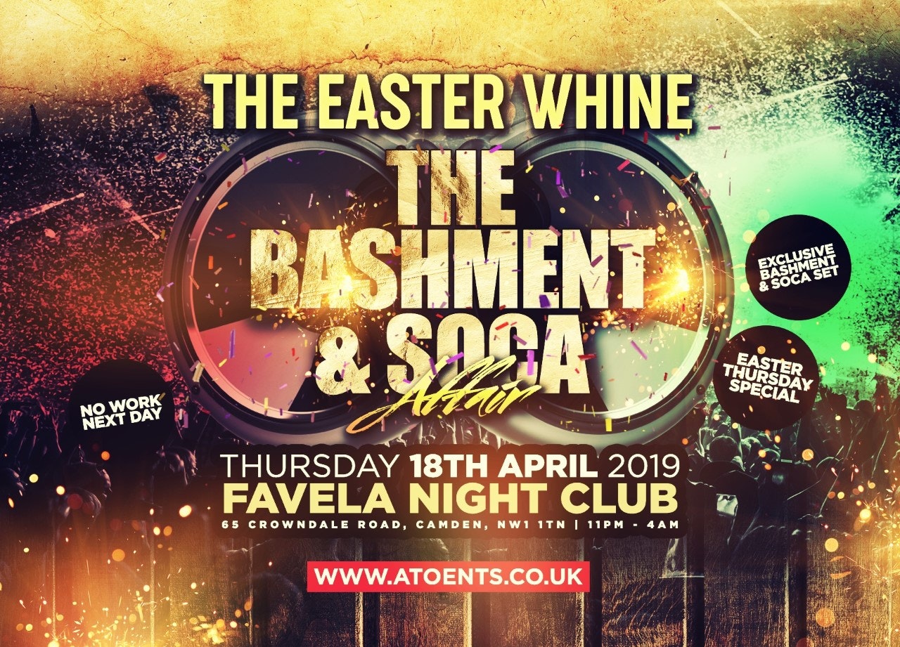 The Easter Whine Bashment & Soca Affair