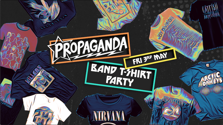 Propaganda Bath – Band T-Shirt Party