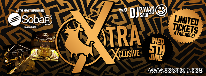 Xtra Xclusive! @ Sobar {LIMITED TICS}
