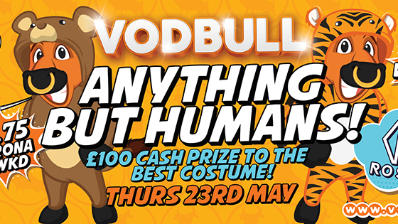 Vodbull Anything But Humans Party!!