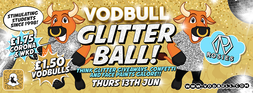 The Vodbull Glitter Ball! {FINAL 50 TICS!!}