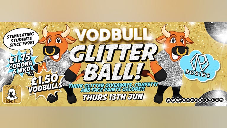 The Vodbull Glitter Ball! {FINAL 50 TICS!!}