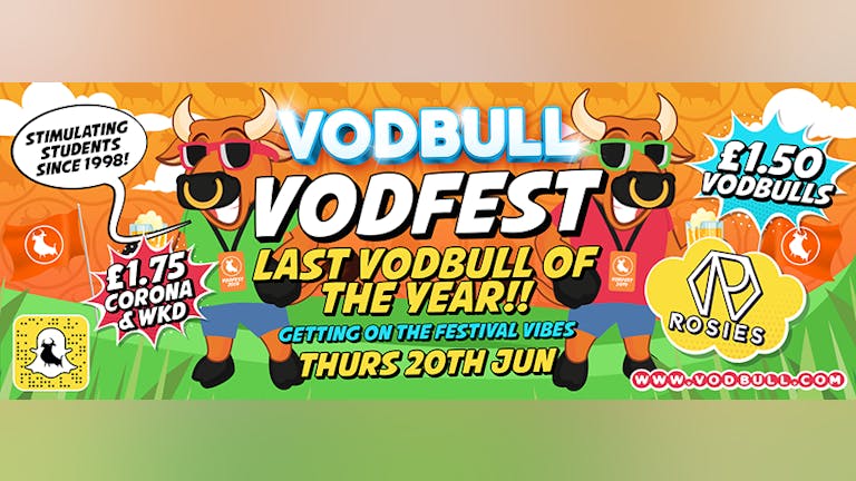 VODFEST!! FINAL VODBULL OF THE YEAR!!!! {FINAL 100 TICS!!}