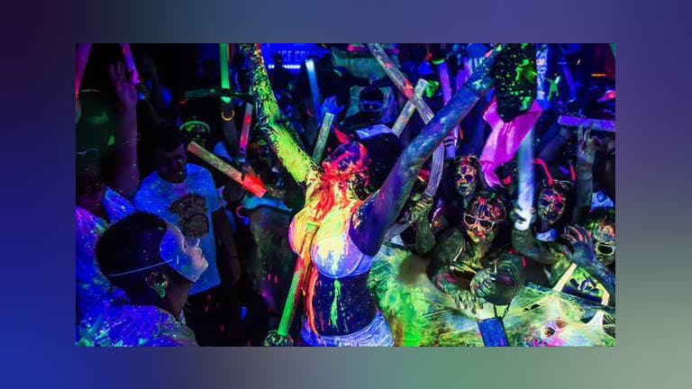 UV Paint Party at Club ICE
