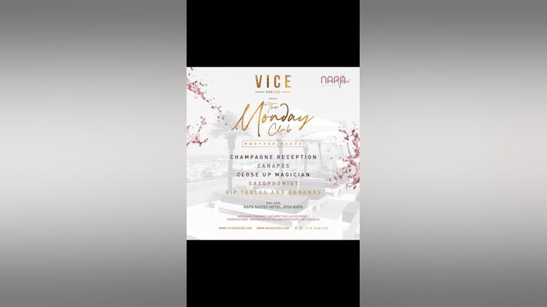 Vice Parties presents... 'The Monday Club'