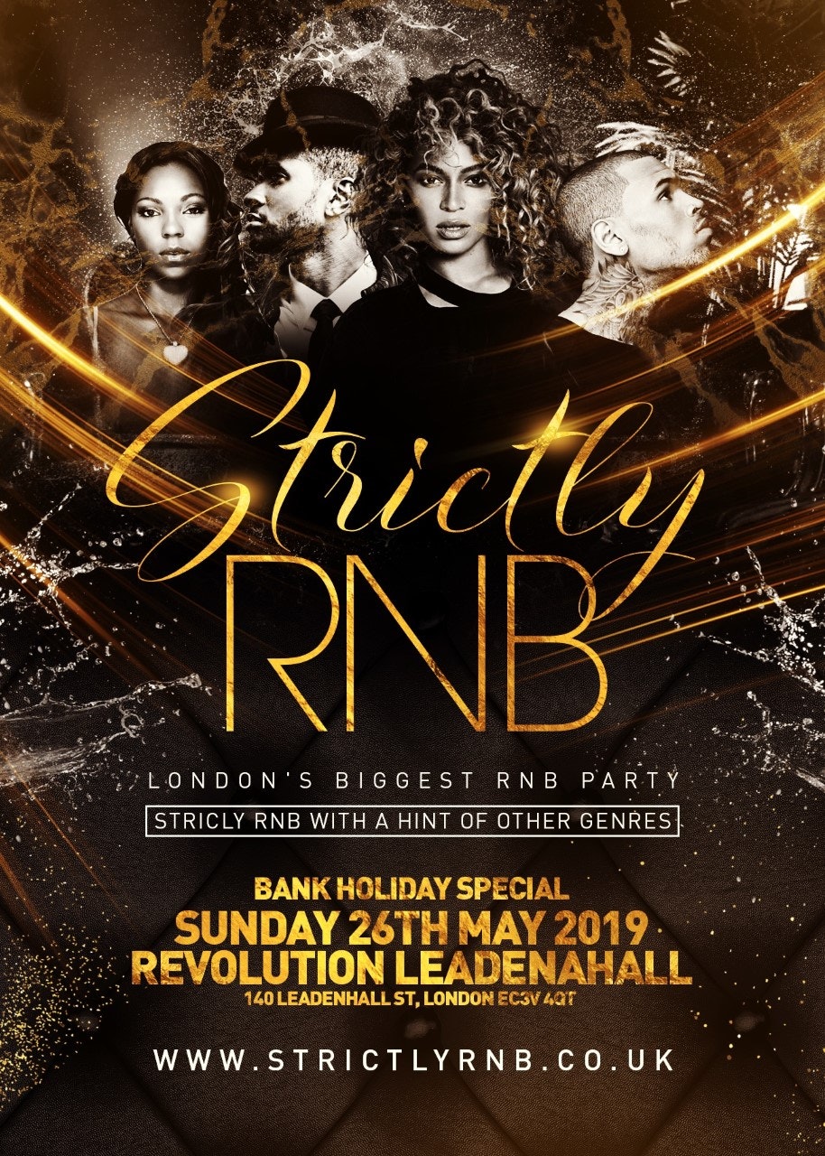 Strictly RnB – London’s Biggest Rnb Party