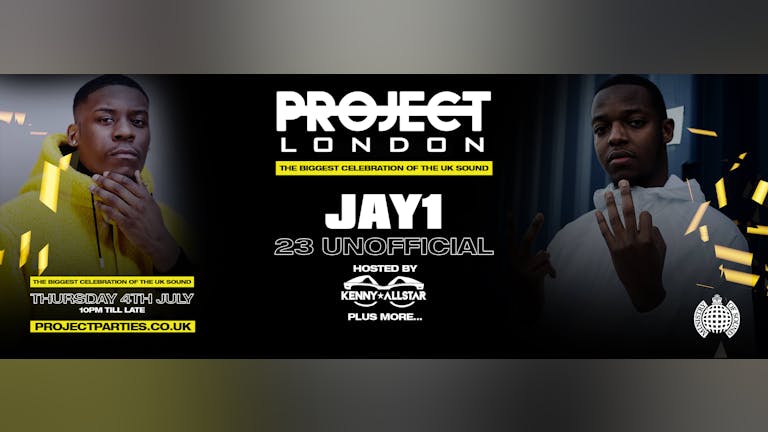 Project London Presents: 23 UnOfficial & JB Scofield + Plus Special Guests! LONDON LINK UP!!!