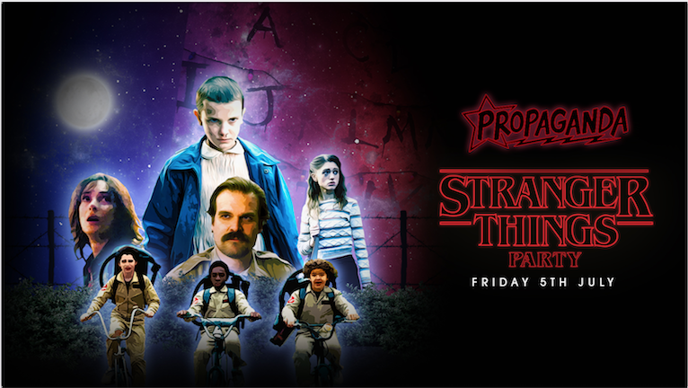 Propaganda Cambridge – Stranger Things Party