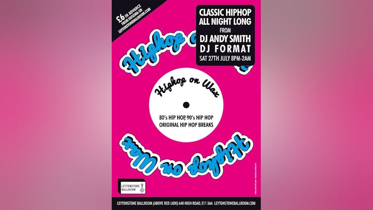 Hip Hop On Wax: DJ Format + DJ Andy Smith