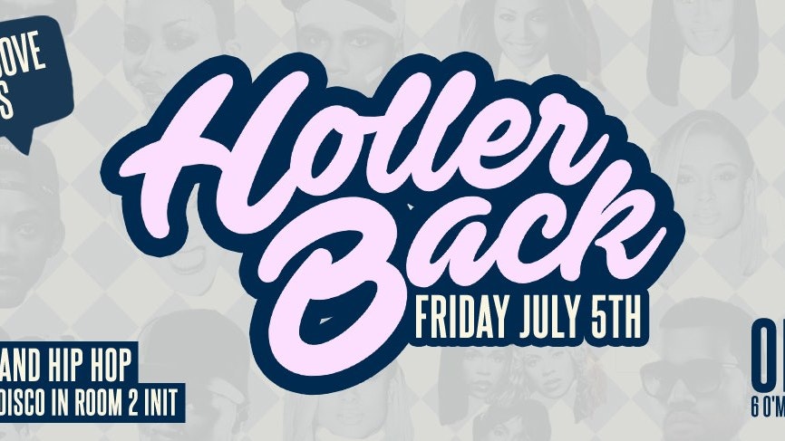 Holler Back – HipHop n R&B at Omeara London | Friday July 5th 2019
