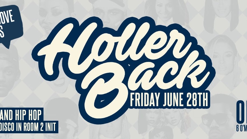 Holler Back – HipHop n R&B at Omeara London | Friday June 28th 2019
