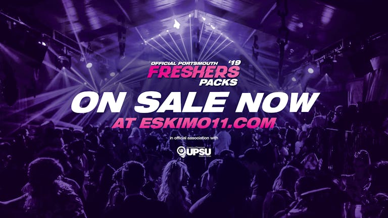 Official Portsmouth Uni Freshers Pack inc Freshers Ball! SIGMA / HOLY GOOF & MORE!