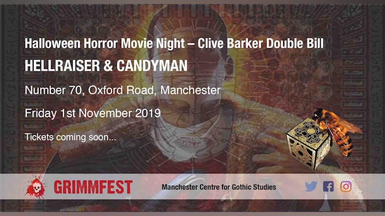 Halloween Horror Movie Night – Clive Barker Double Bill