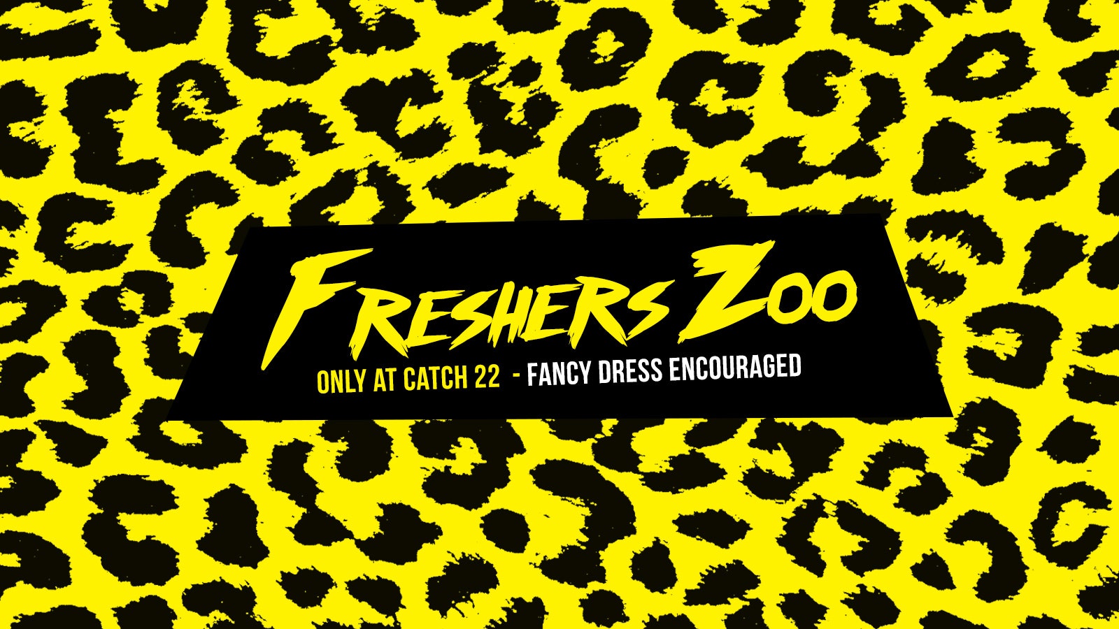Freshers Zoo | Coventry Freshers 2019 | 2 VENUES