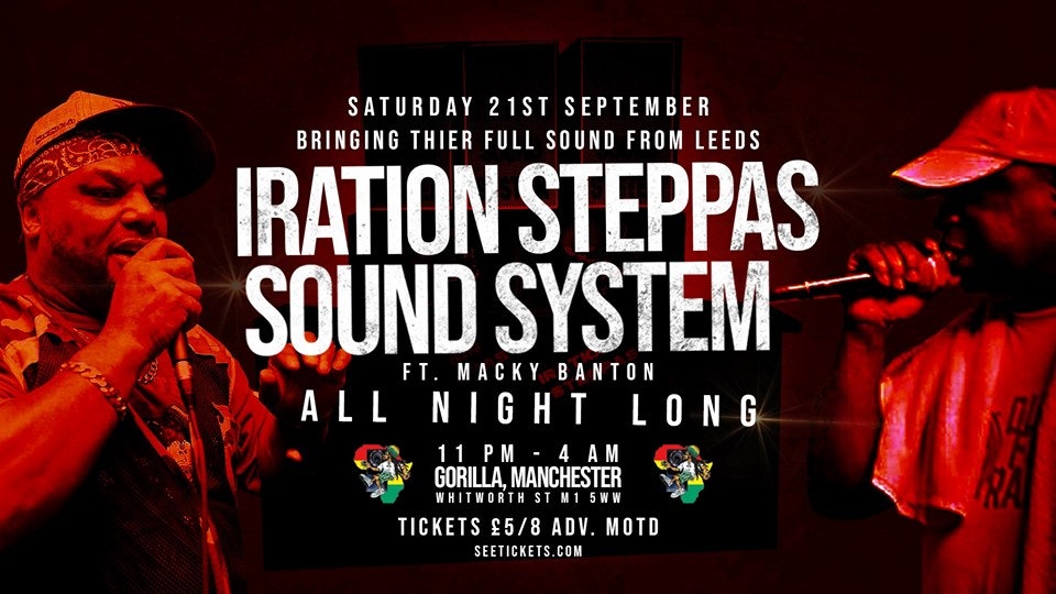 IRATION STEPPAS SOUND SYSTEM (ALL NIGHT LONG)