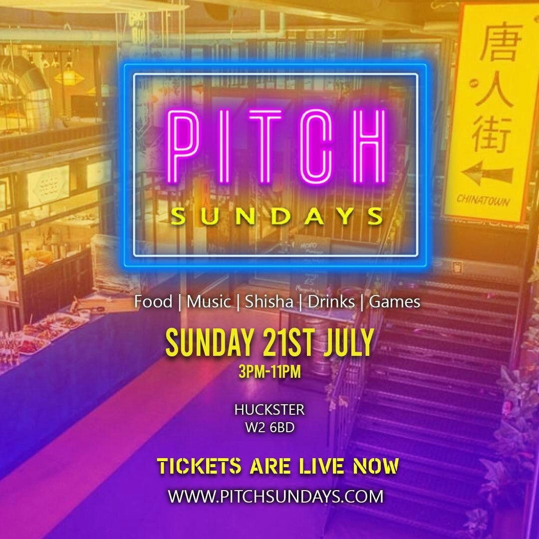 PITCH SUNDAYS LONDON’S NUMBER 1 DAY PARTY