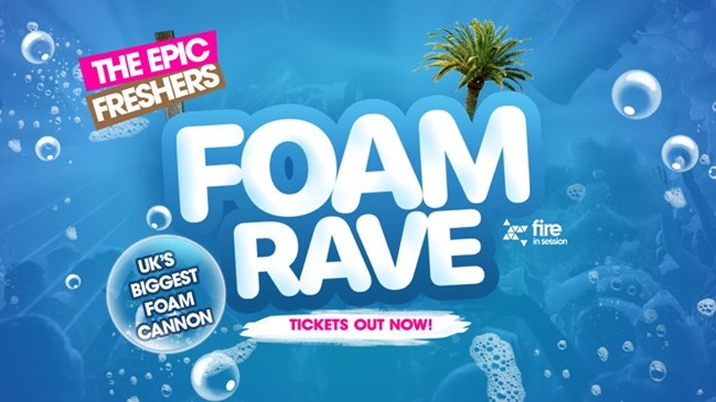 The Epic Freshers Foam Rave 2019 | Live at Fire, Vauxhall London