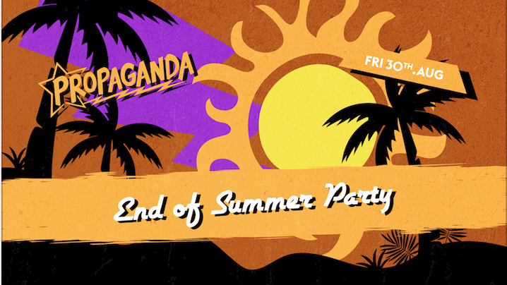 Propaganda Bath – End of Summer Party