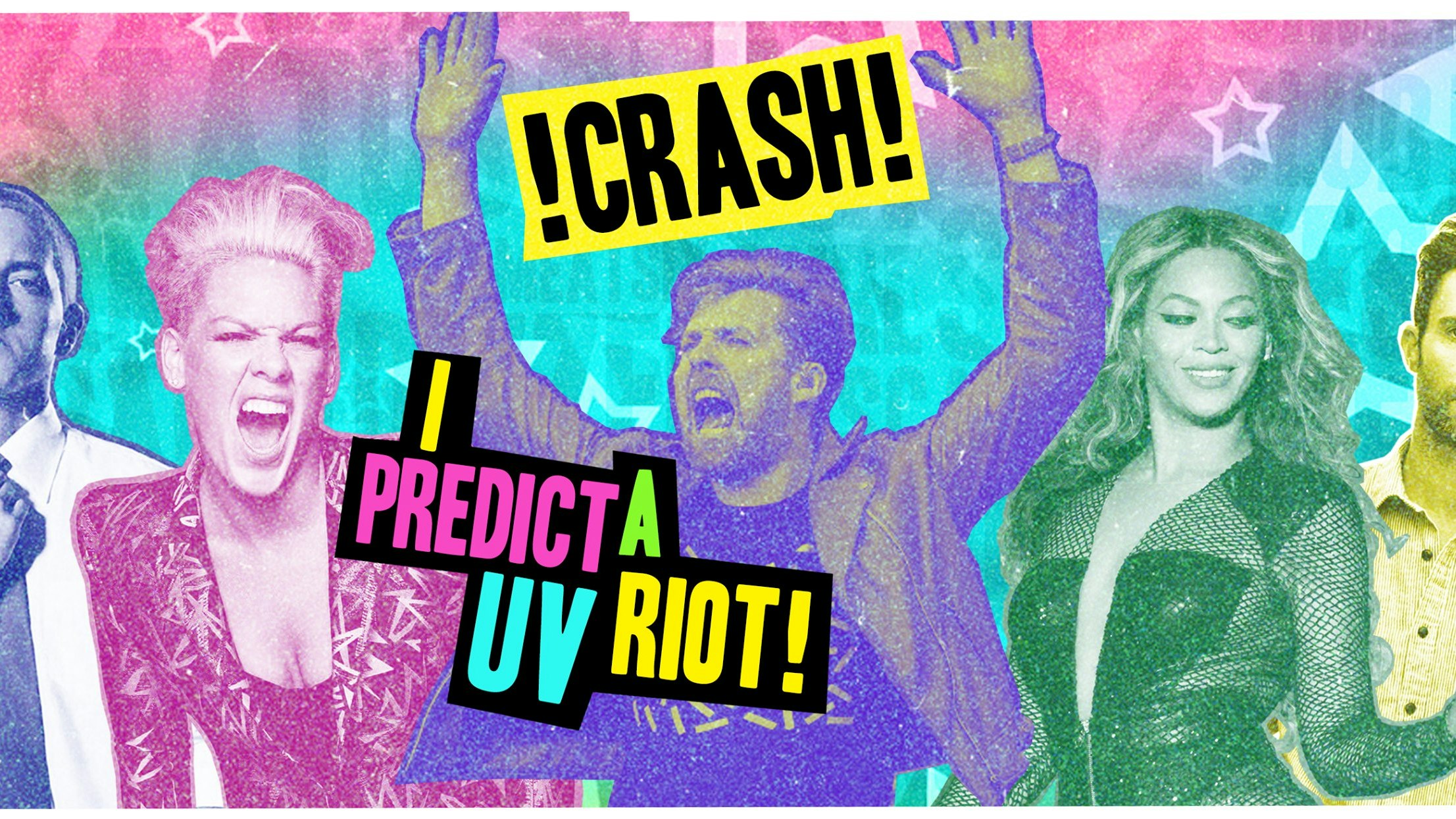 CRASH – I Predict A UV Riot! Free Glow Sticks & Face Paints!