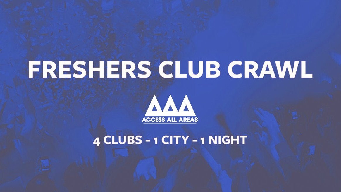 Access All Areas Club Crawl – London Freshers 2019 | 4 Clubs 1 Ticket