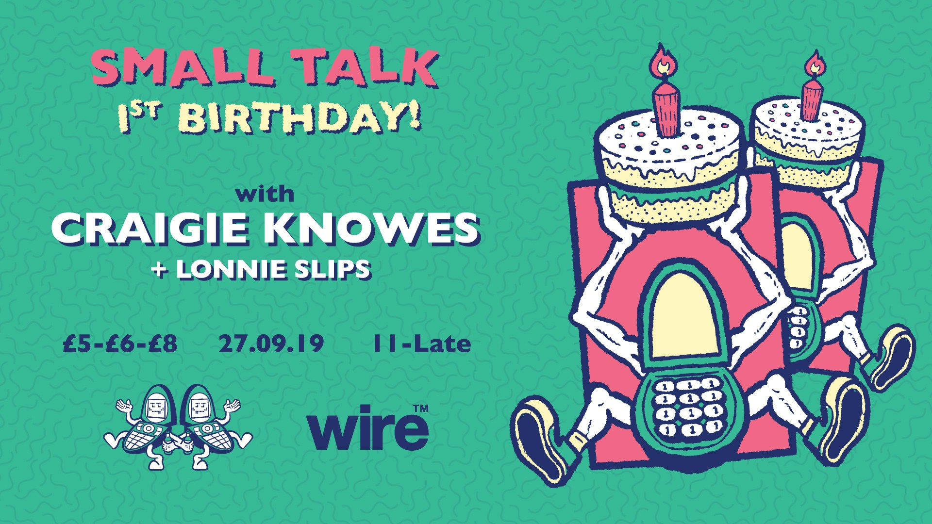 Small Talk 1st Birthday: Craigie Knowes