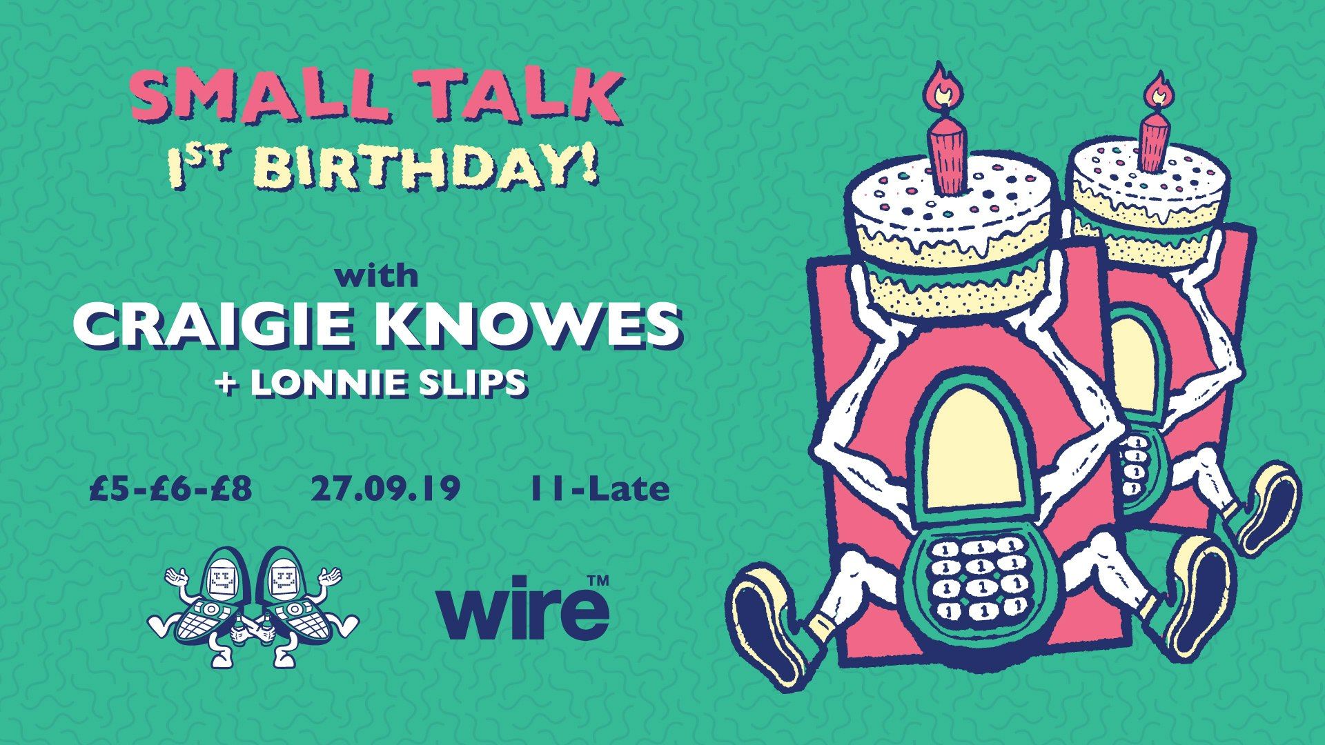 Small Talk 1st Birthday: Craigie Knowes