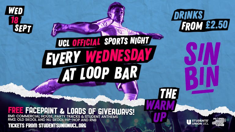 SIN BIN: UCL’s Official Sports Night