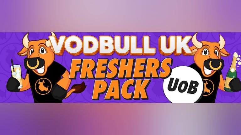 Vodbull UK Freshers Pack - UoB - 🚫SOLD OUT🚫