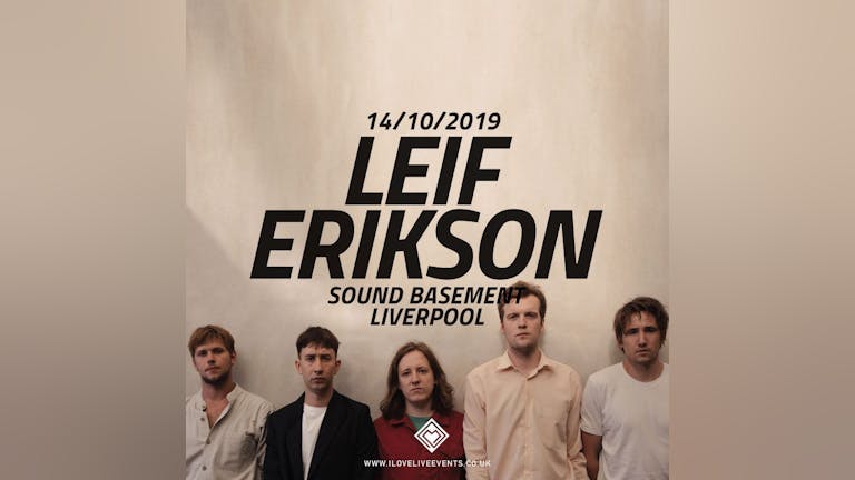 Leif Erikson - Sound Basement - 14.10.19