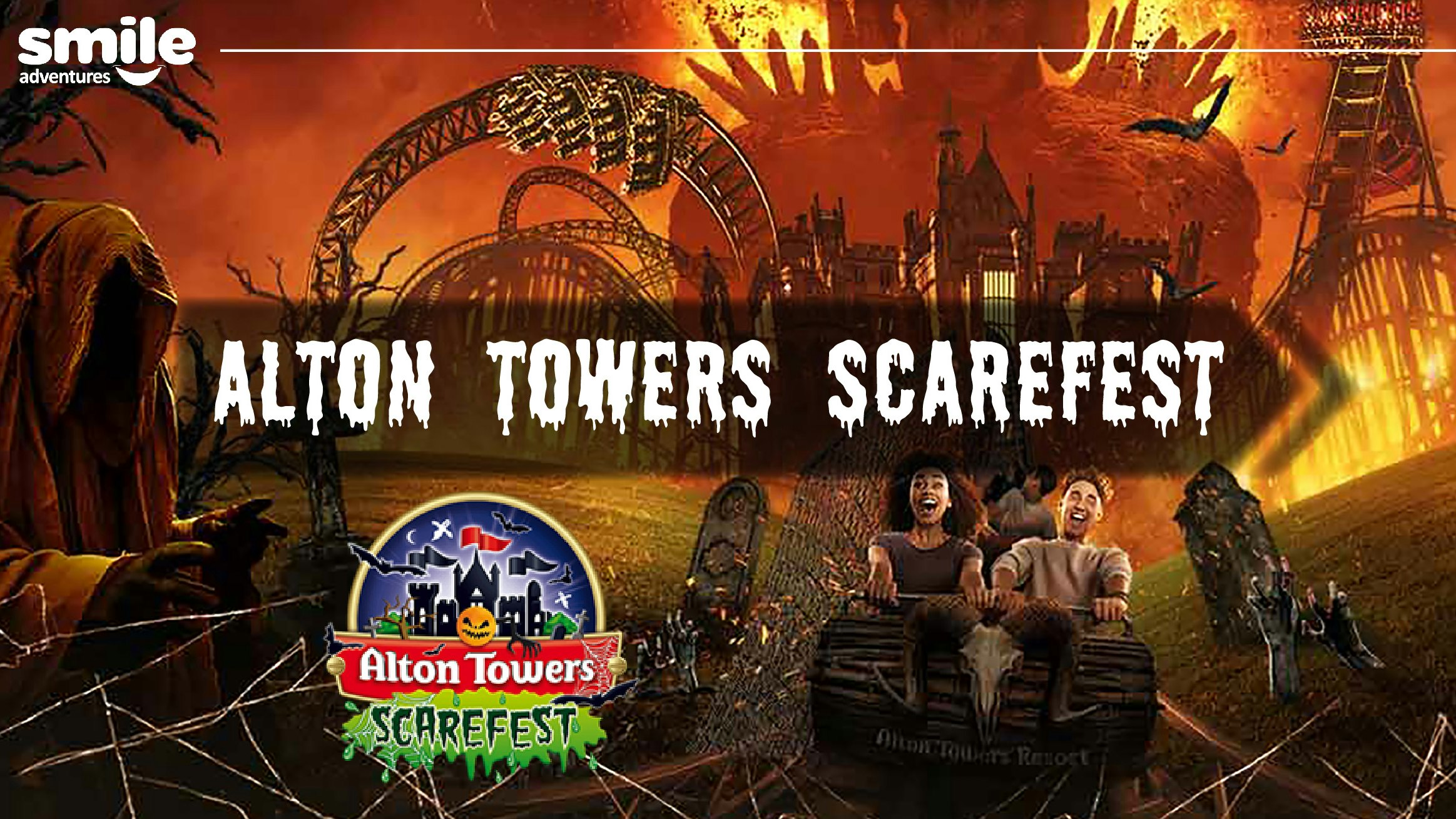 Alton Towers  SCAREFEST! – From Manchester