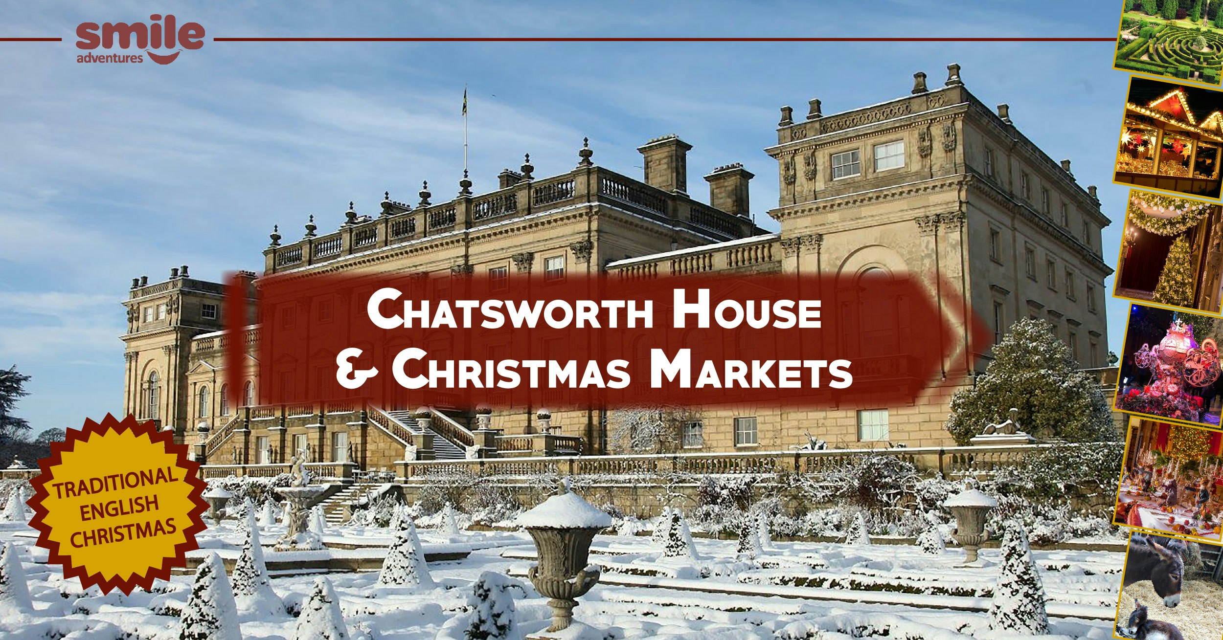 Christmas at Chatsworth House – From Manchester