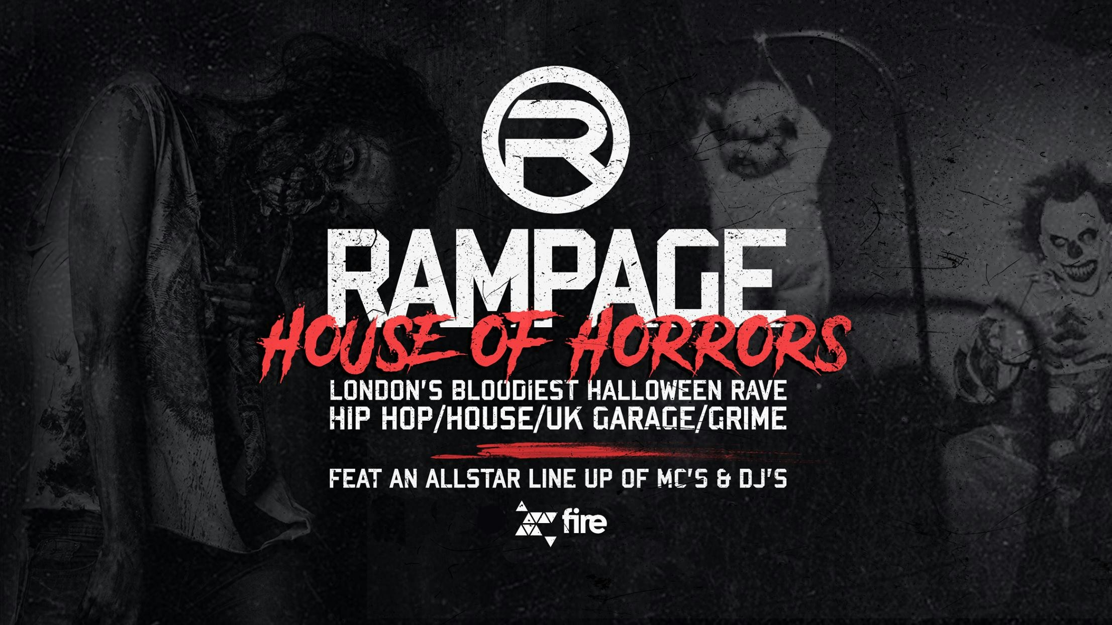The Rampage Sound House Of Horrors Halloween Rave – ft Crazy Cousinz