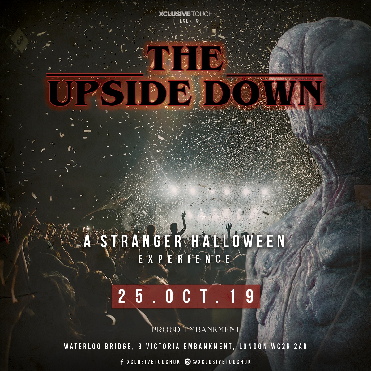 The Upside Down A Stranger Halloween Experience At Proud