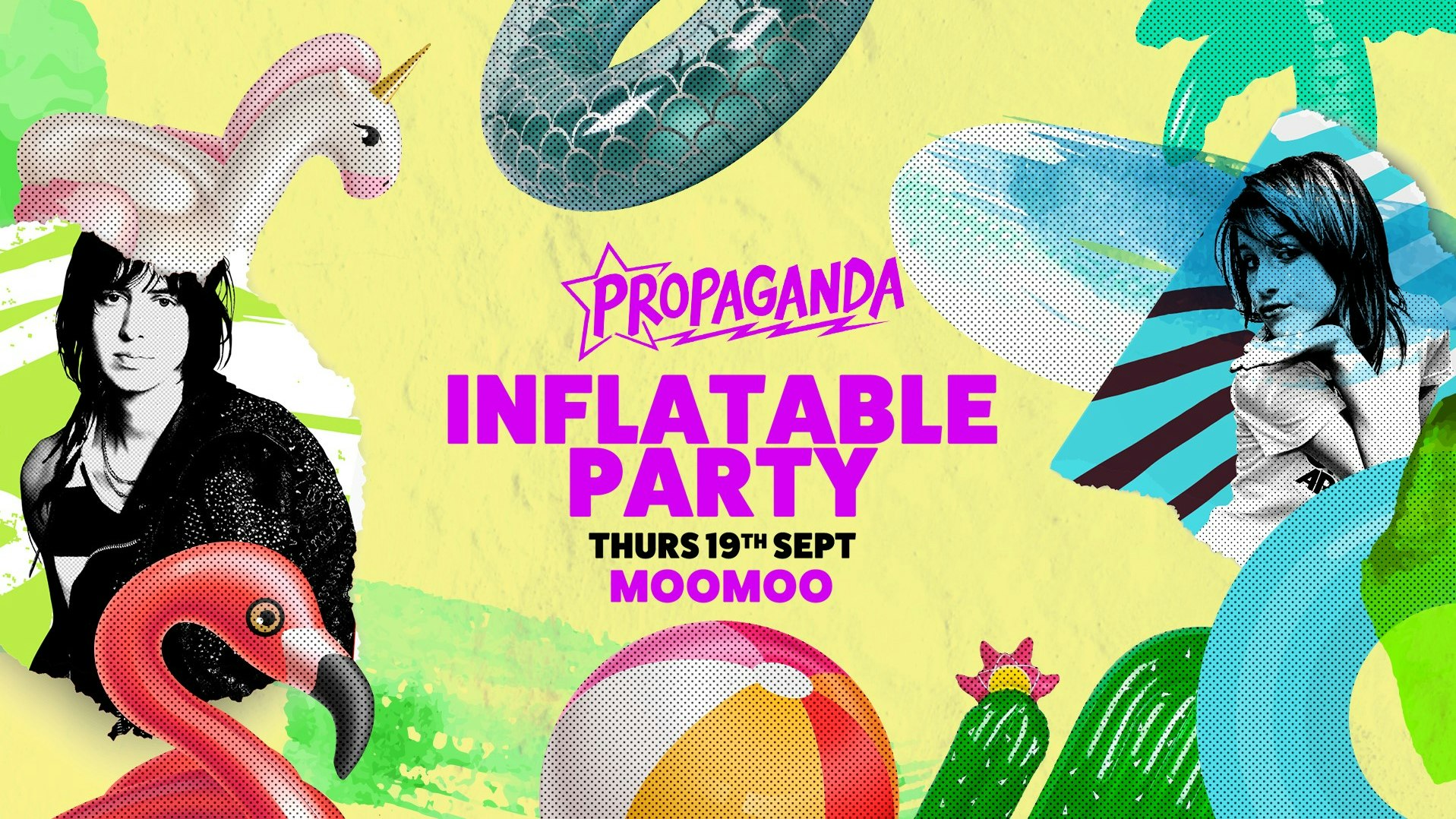Propaganda Cheltenham – Inflatable Party!