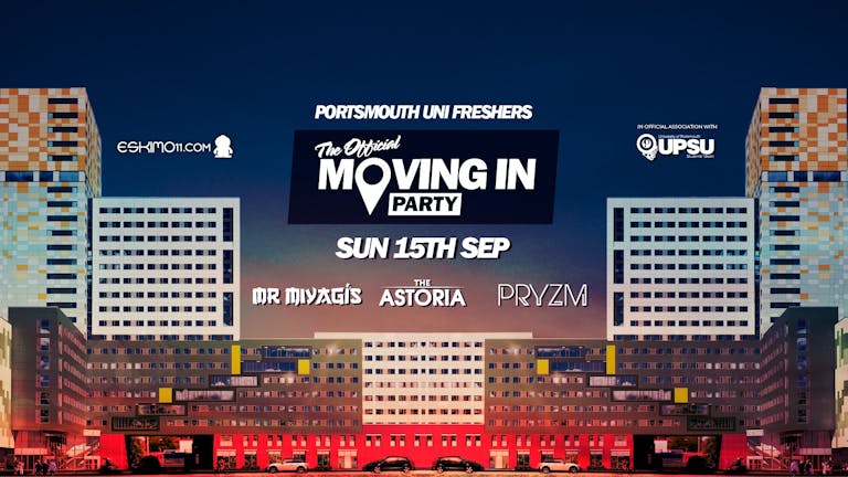 Official Portsmouth Uni Freshers Moving in Party w/ VARSKI Passes - FREE IN FRESHERS PACK