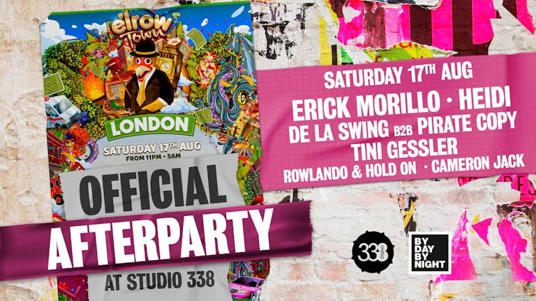 Elrow Town official after party: Studio 338