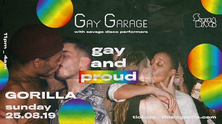 Gay Garage - Gay Pride After Party