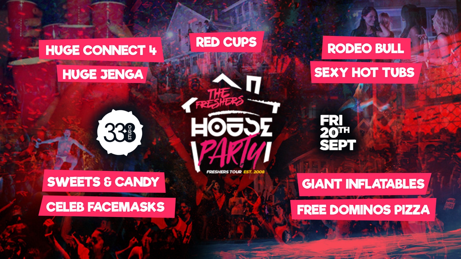 The Project X Freshers House Party // Studio 338 London