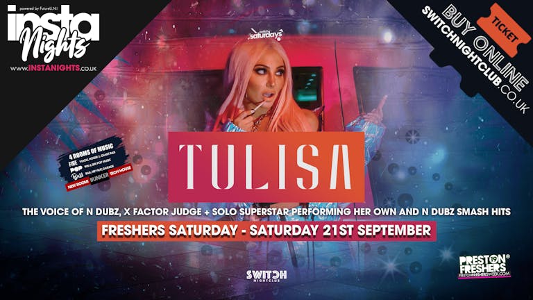 Switch Saturdays Presents Tulisa Live