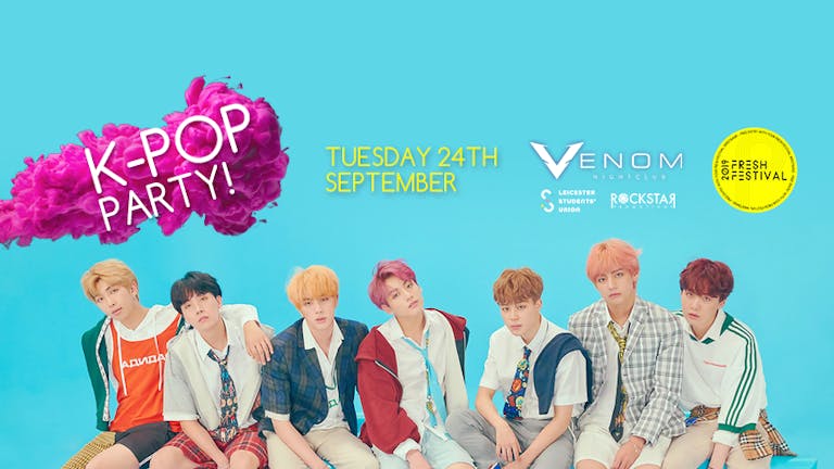 K-Pop Party! Venom Nightclub. Tuesday 24th September