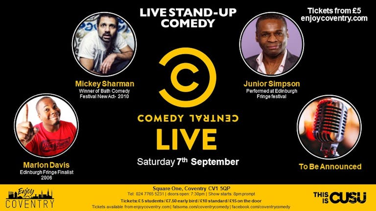 Comedy Central Live- September Edition