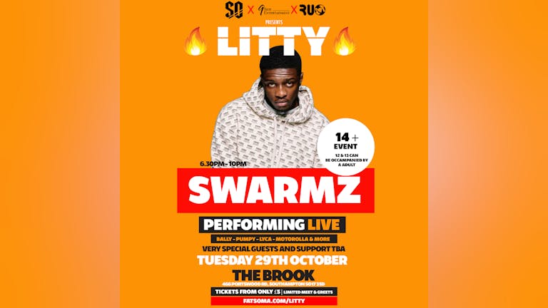 Litty Presents: Swarmz Live + Special Guests