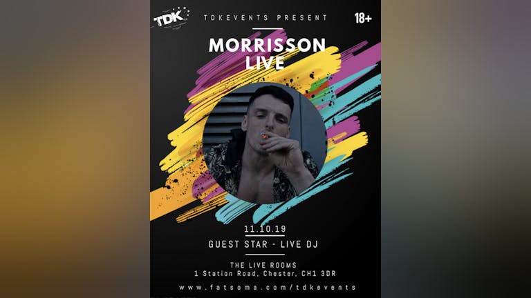 Morrisson Live at TDKEvents Chester