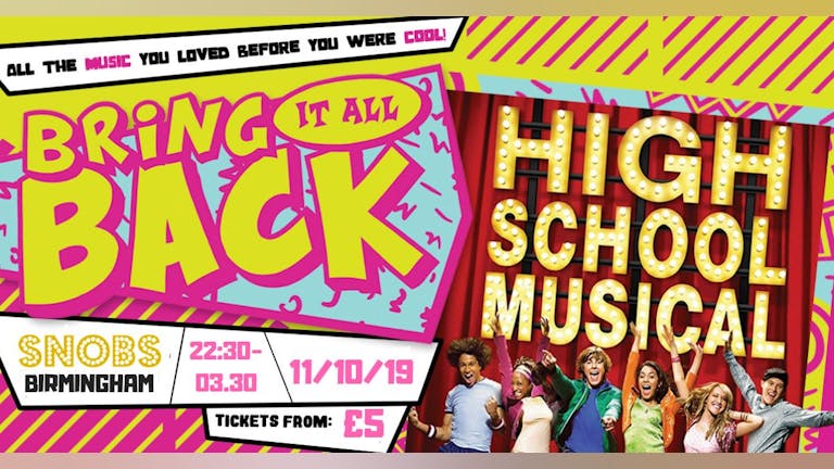 Advance tickets sold out- Please pay on the door - Rehab vs Bring It All Back High School Musical Party  