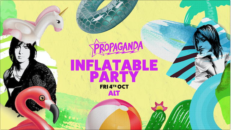 Propaganda Bournemouth – Inflatable Party!
