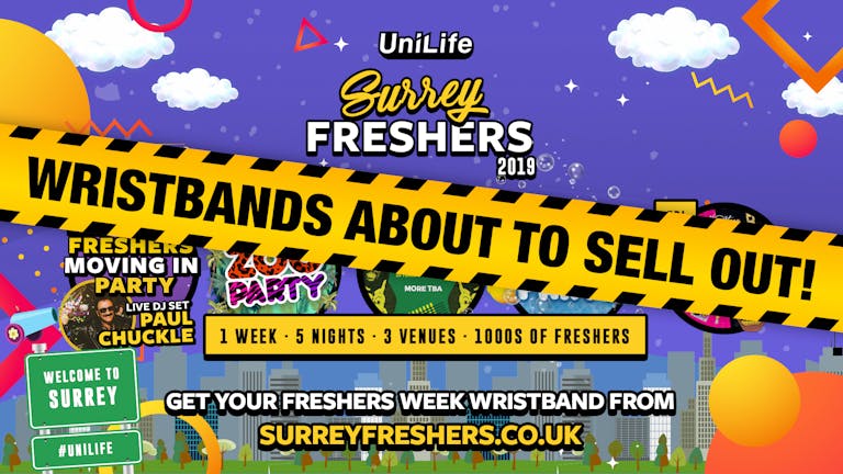 Surrey Freshers Week 2019