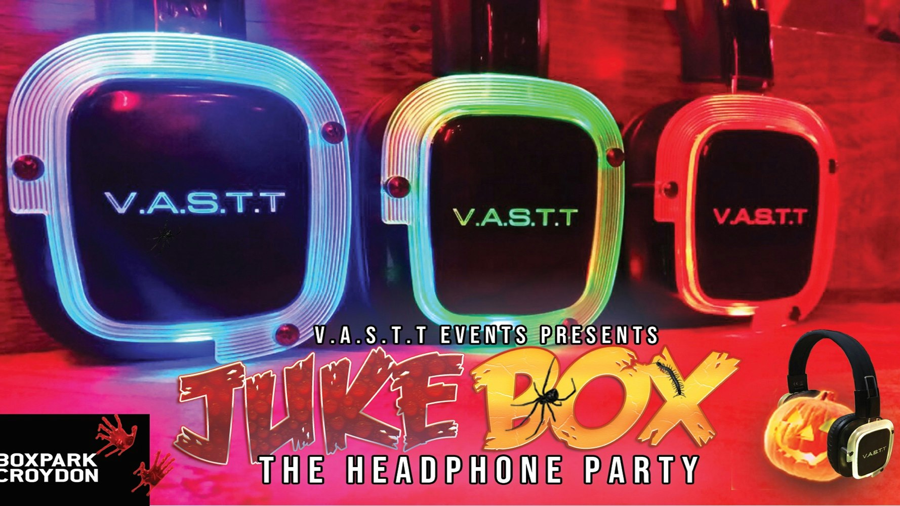 HALLOWEEN Headphone party @BOXPARK CROYDON