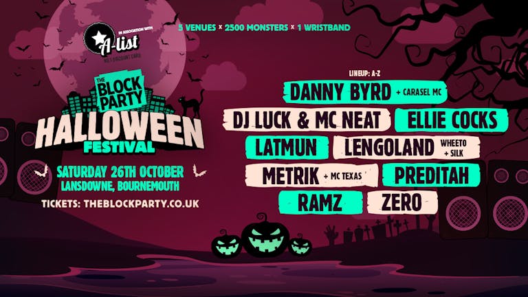 The Block Party: Halloween Festival 2019